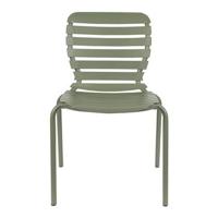 Zuiver Tuinstoel 'Vondel' Aluminium, kleur Groen - thumbnail
