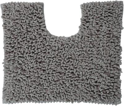 Sealskin Toiletmat Twist 45x50 cm Microfibre Grijs Sealskin Toiletmat Twist 45x50 cm Microfibre Grijs