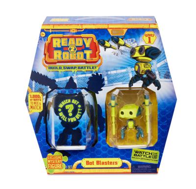 Brandunit Ready 2 robot geel bot blasters maak je eigen robot Brandunit Ready 2 robot geel bot blasters maak je eigen robot