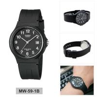 Unisex horloge Casio MW-59-1B Zwart (Ø 36 mm) - thumbnail