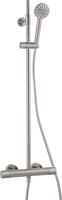 Ben Engraved Line regendoucheset Ø25cm RVS-look - thumbnail
