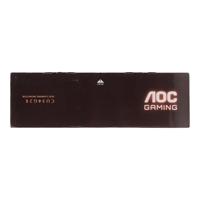 AOC CU34G2X/BK Gaming CU34G2X 86 cm (34 inch) gebogen monitor (QHD, HDMI, DisplayPort, Free-Sync, 1 ms responstijd, 144 Hz, 3440x1440) zwart/rood - thumbnail