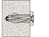 Fischer 050493 GB 14 Gasbetondeuvel 75 mm 14 mm 10 stuk(s) - thumbnail