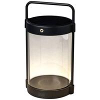 Konstsmide Crotone schwarz 7822-750 Wandlamp op zonne-energie LED 2 W Zwart - thumbnail