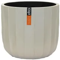 Capi bloempot Bol Craft 9x8 cm Beige - thumbnail