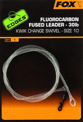 Fox Fluorocarbon Fused Leader Kwik Change size 10