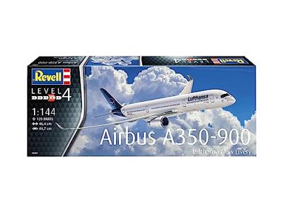Revell 03881 Airbus A350-900 Lufthansa New Livery Vliegtuig (bouwpakket) 1:144 Revell 03881 Airbus A350-900 Lufthansa New Livery Vliegtuig (bouwpakket) 1:144