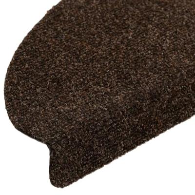 Trapmatten zelfklevend 5 st 65x21x4 cm naaldvilt bruin