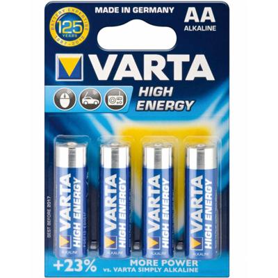 Varta LONGLIFE Power AA Bli 4 AA batterij (penlite) Alkaline 2.96 Ah 1.5 V 4 stuk(s)
