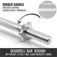 Dumbellset 30 kg Gripper Kunststof - thumbnail