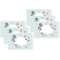 Bellenblaas Stickers Zeemeermin Magic (6st) - thumbnail