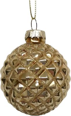 Kerstbal hip goud 6 cm Uniplant - Uniplant Kerstbal hip goud 6 cm Uniplant - Uniplant