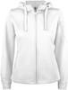 Clique 021015 Basic Active Hoody FZ Ladies - Wit - XXL