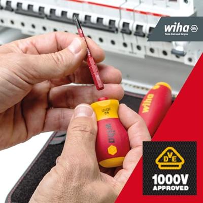 Wiha Schroevendraaier met bithouderset electric slimVario