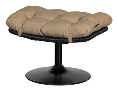 WOOOD Outdoor Hocker 'Vive' Rattan, kleur Zand