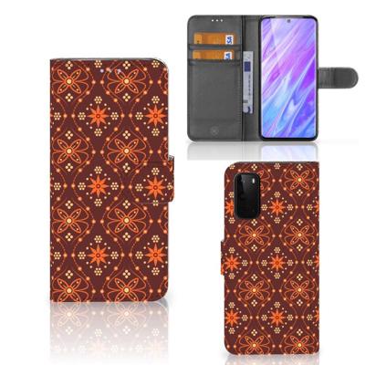 Samsung Galaxy S20 | Telefoon Hoesje | Batik Brown