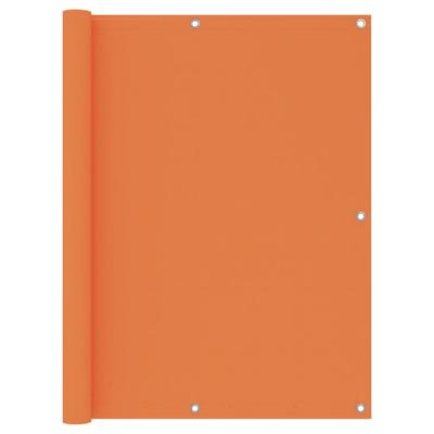VidaXL Balkonscherm 120x600 cm oxford stof oranje