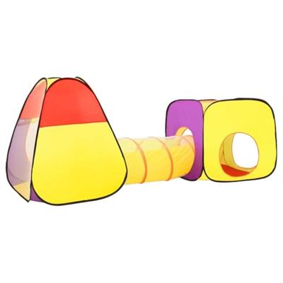 VidaXL Kinderspeeltent met 250 ballen 255x80x100 cm meerkleurig VidaXL Kinderspeeltent met 250 ballen 255x80x100 cm meerkleurig
