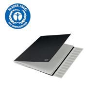 Sorteermap leitz recycle 12-tabs zwart | 4 stuks - thumbnail