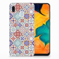 Samsung Galaxy A30 | TPU | Siliconen hoesje | Tiles Color - thumbnail