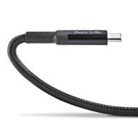 NGS KNOT 100W-2-2m USB C naar USB C kabel, snel opladen tot 100W, 480Mbps dataoverdracht, hoge duurzaamheid, ideaal voor mobiele telefoons, tablets en laptops - thumbnail