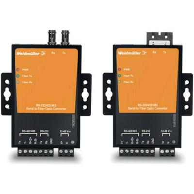 Weidmüller IE-MCT-1RS232/485-1ST Seriële glasvezelconverter Voedingsspanning (num) 24 V/DC