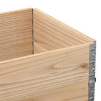 Palletopzetranden 2 st 80x60 cm massief grenenhout - thumbnail