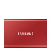 Samsung T7 externe SSD 500 GB (rood) - thumbnail
