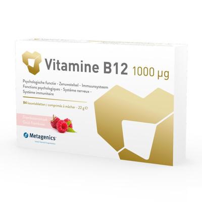 Metagenics Vitamine B12 1000mcg 84 Kauwtabletten