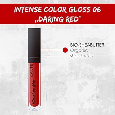 Sante Color gloss intense 06 daring red (7,8 ml)