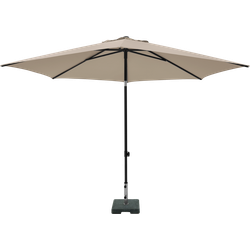 Madison Parasol mykanos push-up 250cm ecru