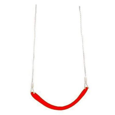 Playfun kunststof schommelzitje rood 67 x 14 cm
