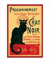 Kunstdruk Chat Noir 40x50cm - thumbnail
