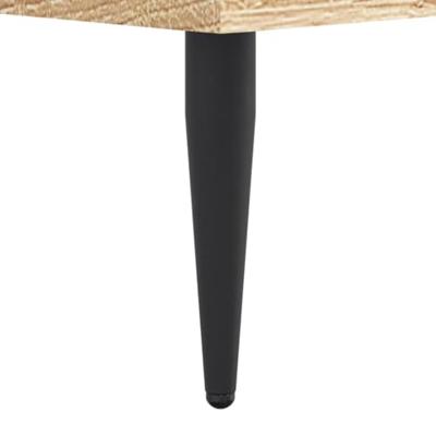 Bedframe bewerkt hout sonoma eikenkleurig 180x200 cm