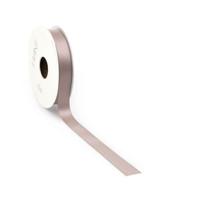 Satijnlint PREMIUM Double face 16mm x 25 meter nude / eggshell - thumbnail