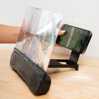 Oplaadbare schermversterker voor mobiele telefoon met luidspreker Screenier InnovaGoods - thumbnail