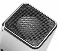 Mini-luidspreker Technaxx MusicMan Mini AUX, SD, USB Zilver - thumbnail