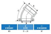 Spruitstuk Polini 360Â° Derbi 15-21 - thumbnail