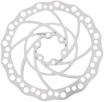 TEKTRO remschijf "tr-17" brake rotors f.hd- t390 160mmx2.3mm 6-hole