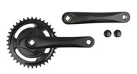 Vinty crankstel 38t 1/8“, crank 170mm met disc, zwart - thumbnail