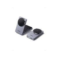 UGREEN UGREEN W528 Magnetic Charger 2-in-1 Wireless Charger Grijs - thumbnail