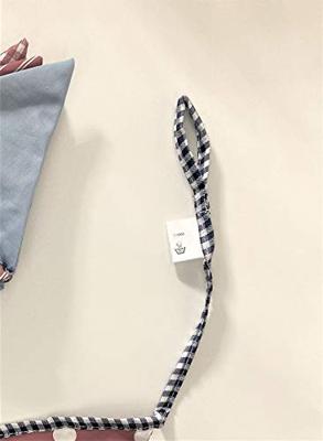 Goki katoenen vlaggenlijn blauw/rood