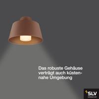 SLV Veranda plafondlampPhontoni roestbruin - Ø 25cm - 1007582 - thumbnail