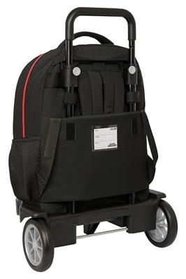 Schoolrugzak met Wielen My Hero Academia Zwart 33 x 45 x 22 cm