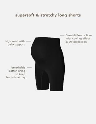 Noppies Niru Naadloze Sensil Zwangerschapsshort Hoog Lange Pijp Black Noppies Niru Naadloze Sensil Zwangerschapsshort Hoog Lange Pijp Black