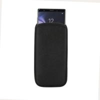 Universele neopreen Cell Phone Bag voor Galaxy Note10/A70/A80 en andere 6 7 inch smartphones (zwart) - thumbnail