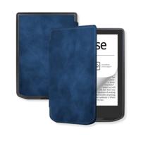 Lunso PocketBook Verse / Verse Pro / Verse Color Slim hard case hoes (6 inch) - sleepcover - Donkerblauw - thumbnail