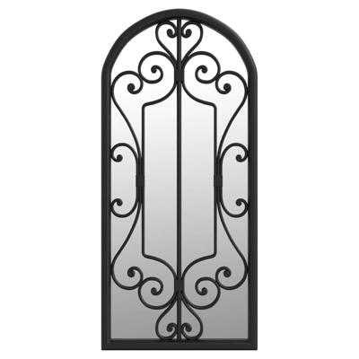 VidaXL Spiegel 100x45 cm ijzer zwart