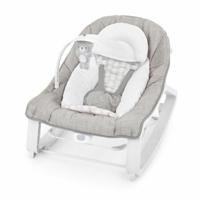 INGENUITY Keep Cozy 3-in-1 Baby Rocker - Linden - 3 standen: Boog met verwijderbare pluchen speeltjes, tot 18 kg - thumbnail