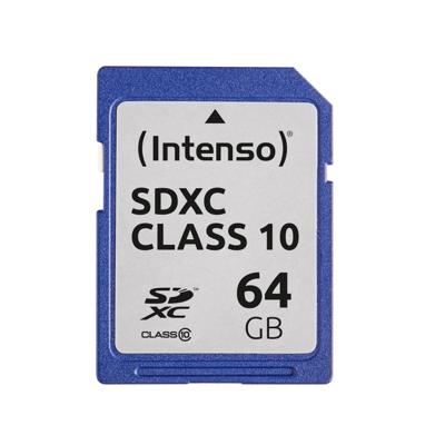Intenso 3411490 SDXC-kaart 64 GB Class 10